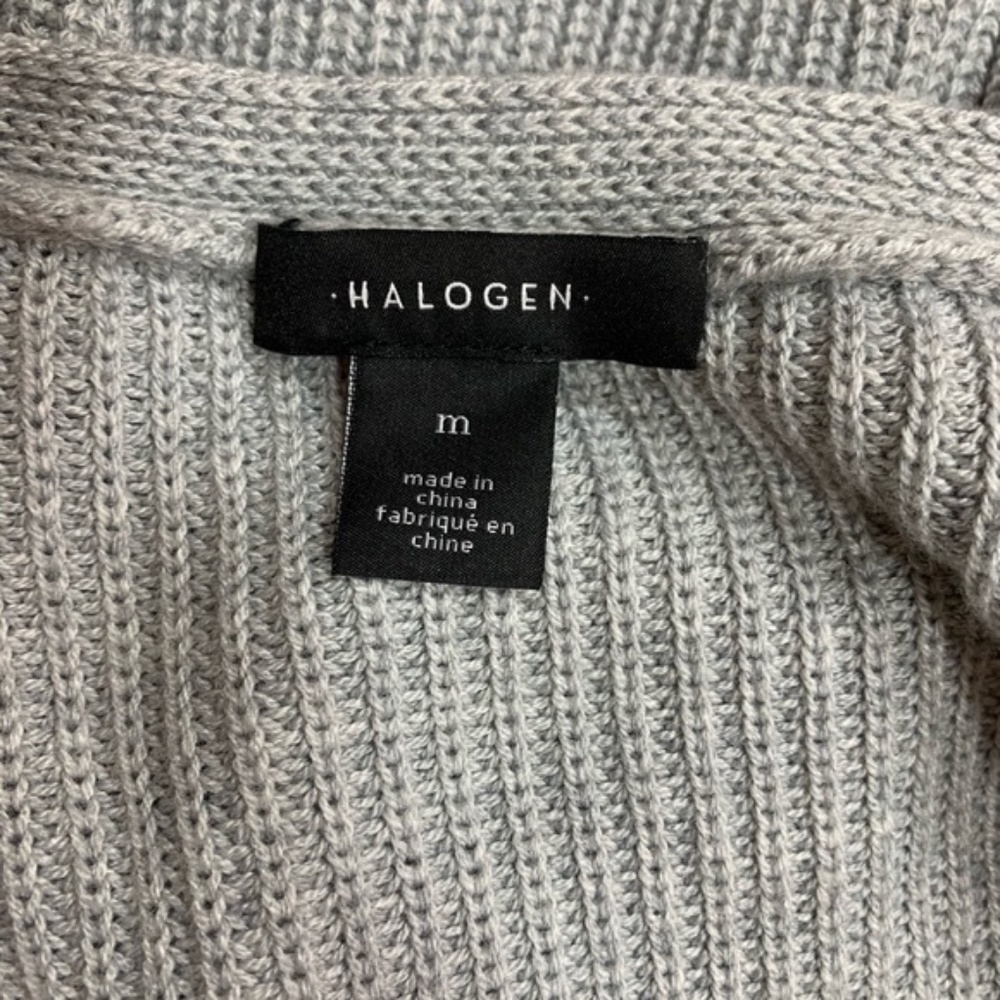 Halogen Long Ribbed Cardigan - Picture 5 of 5